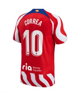Atletico Madrid Angel Correa #10 Heimtrikot 2022-23 Kurzarm